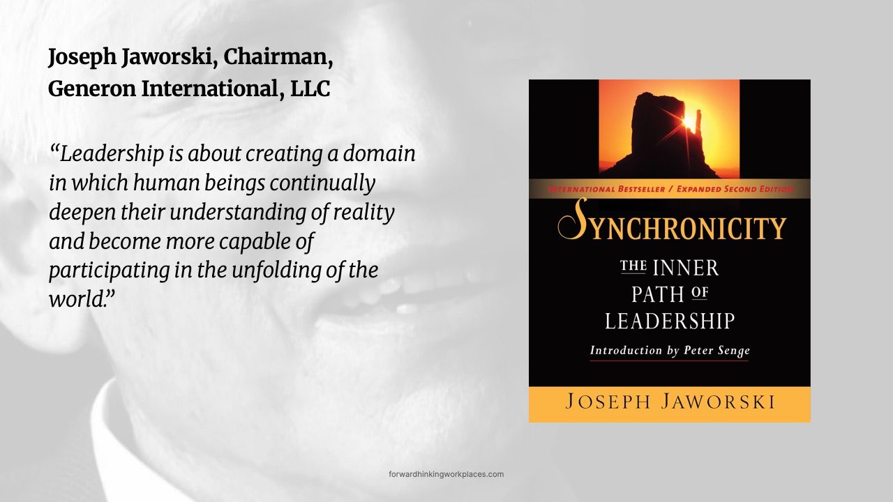 A Conversation with Joseph Jaworski on Leadership, Entrepreneurship, and You